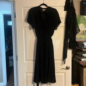 Black pleated dress from H&M